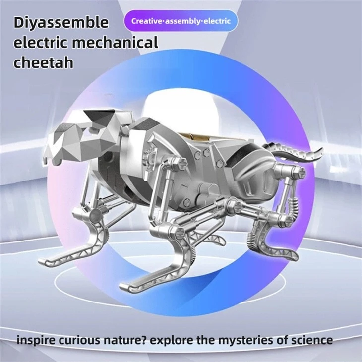 DIY Assembly Electric Robot Leopard