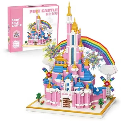 Rainbow Castle Building Blocks Igračka